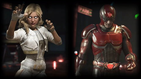 BLACK CANARY VS ATOM