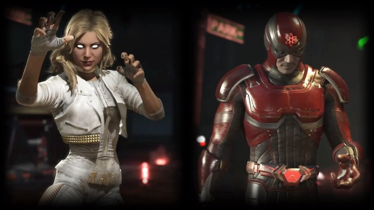 BLACK CANARY VS ATOM