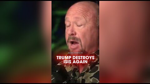 Alex Jones: Trump Just Destroyed ISIS Again - 12/2/25