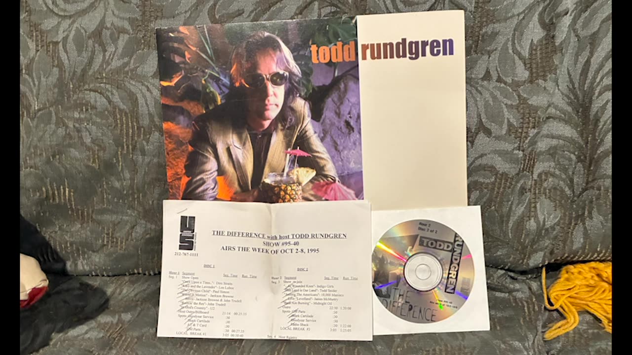 October 2-8, 1995 - 'The Difference with Todd Rundgren' (#95-40)