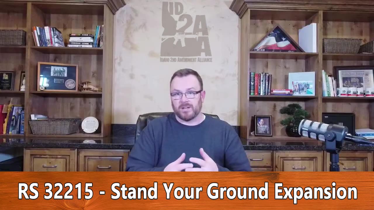 Sen. Zito's Stand Your Ground Expansion Bill Explanation