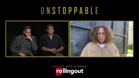 UNSTOPPABLE star Jharrel Jerome and real-life champion Anthony Robles