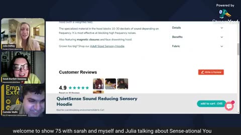 Julia DeNey is the founder of Sense-ational You LLC, a company