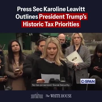 PRESIDENT TRUMP'S TAX PRIORITIES