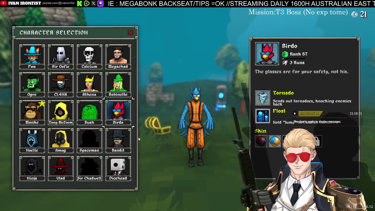 Megabonk | T3 NO EXP TOME CHALLENGE #megabonk #vampiresurvivors