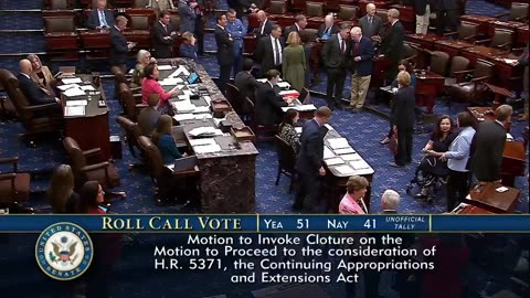 Senate Democrats YET AGAIN BLOCK opening the federal government