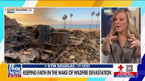 ‘Faith in the fire’ Kym Douglas on finding hope amid wildfire destruction