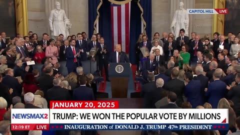 🚩 President Donald J. Trump's Inaugural Address [full] BEST SPEECH YET❗