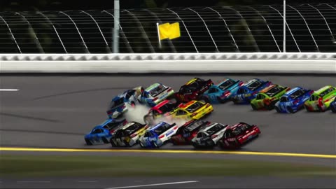 NASCAR Game Crashes Compilation ({January 2025})