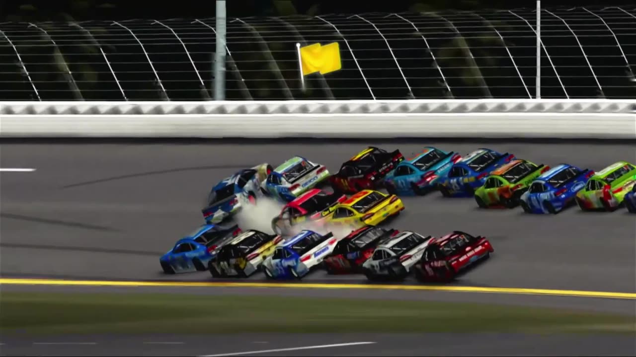 NASCAR Game Crashes Compilation ({January 2025})