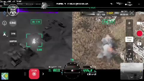 Russian Soldiers Forced Into the Open After Drone Strike Collapses Basement Entrance