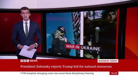 BBC president zelensky rejects trump bid for...