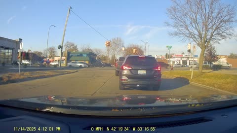 Roundtrip Drive From Levagood Area, Dearborn; To Walgreen's, Ford Rd, Dearborn Heights, MI, 11/14/25