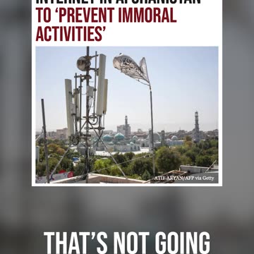 What's "Immoral" to the Taliban?