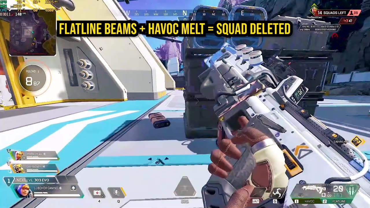 Wattson Squad Wipe on Broken Moon | Apex Legends Clip