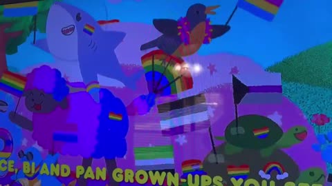 Sent to me by a follower. This episode of "Blues Clues and You," which features a Pride Parade