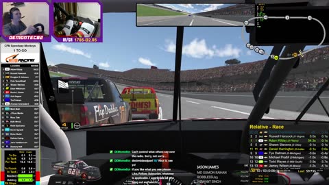 Crazy last lap!