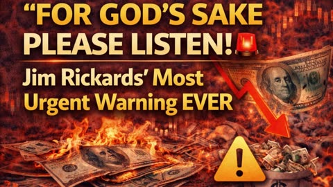 “FOR GOD’S SAKE PLEASE LISTEN!” 🚨 Jim Rickards’ Most Urgent Warning EVER