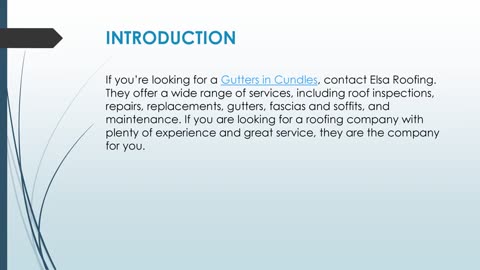 Best Gutters in Cundles