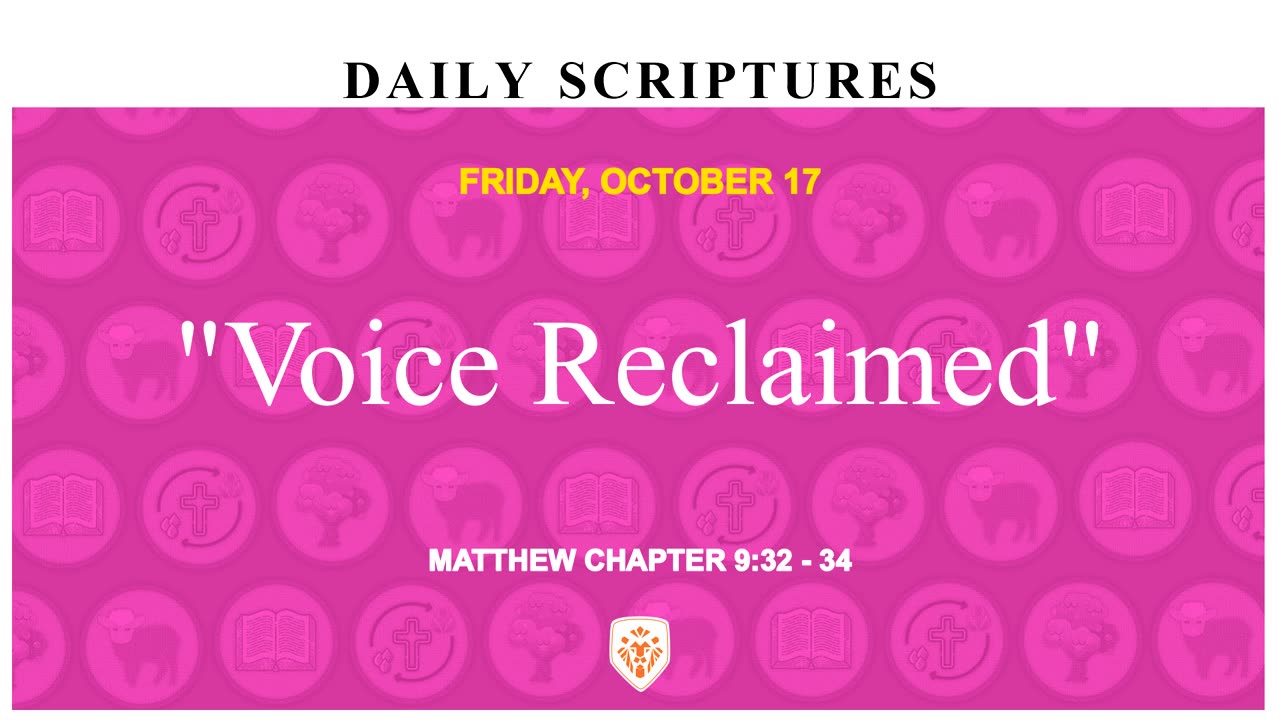 "Voice Reclaimed"