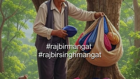 टोपी विक्रेता और बंदर