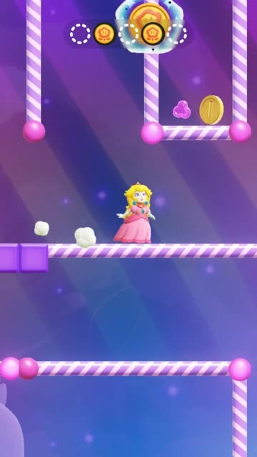 Super Mario Bros Wonder Pole Block Passage