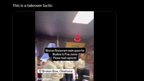 Muslims are holding group prayers in local businesses in Oklahoma that are non-Muslim