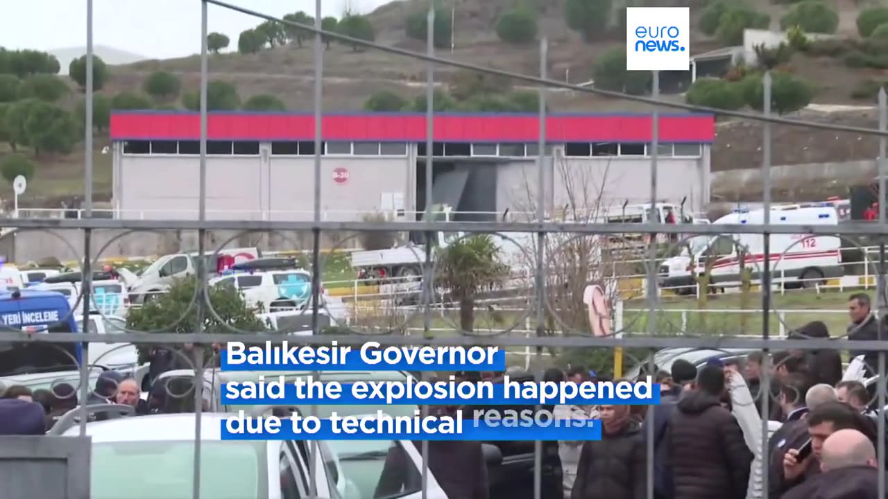 Explosion at weapons factory in western Turkey kills at least 11 people