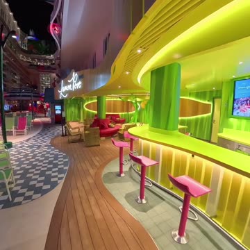 Lemon Post Bar, Drinks & Hand Wash Station Tour at Star of the Seas Deck 7!