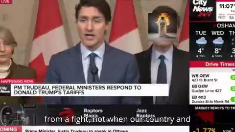 🇨🇦 Trudeau Fires Back at Trump’s Tariffs — “Canadians Are Polite, But We Won’t Back Down!