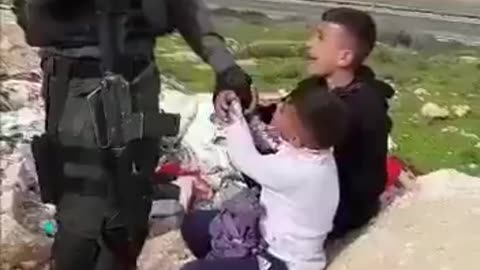 They carry no weapons. They pose no threat. Their only “crime” is being Palestinian