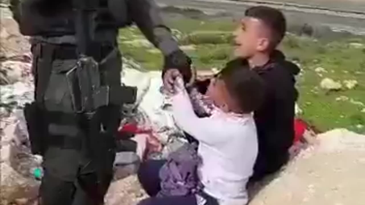 They carry no weapons. They pose no threat. Their only “crime” is being Palestinian