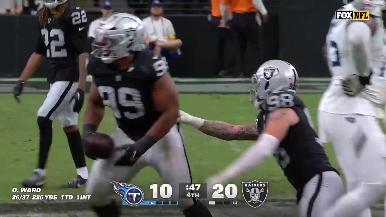 US Sports Football: Las Vegas Raiders vs. Tennessee Titans Highlights