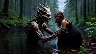 Chilling Secrets of Skogsrå: Hollow-Backed Forest Seductress Who Lures Men to Doom!