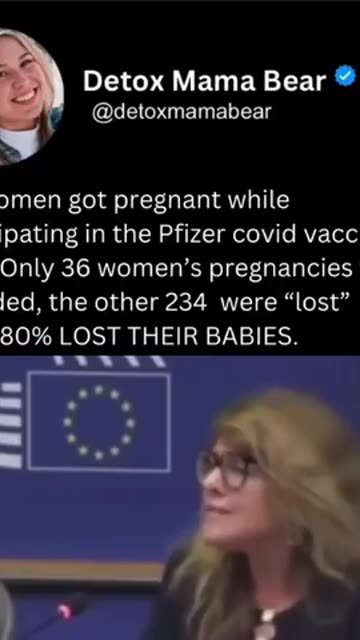 270 women got pregnant while participating in Pfizer COVID vaccine trials