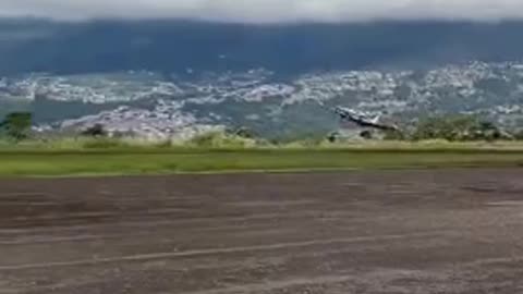 Moment Of A Deadly Plane Crash in Venezuela