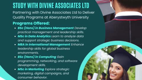 Unlock Global Opportunities at Aberystwyth University with Divine Associates Ltd