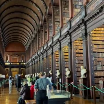 🇮🇪 SIX MILLION BOOKS, TRINITY COLLEGE LIBRARY, DUBLIN, IRELAND, 1592