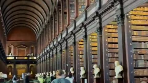 🇮🇪 SIX MILLION BOOKS, TRINITY COLLEGE LIBRARY, DUBLIN, IRELAND, 1592