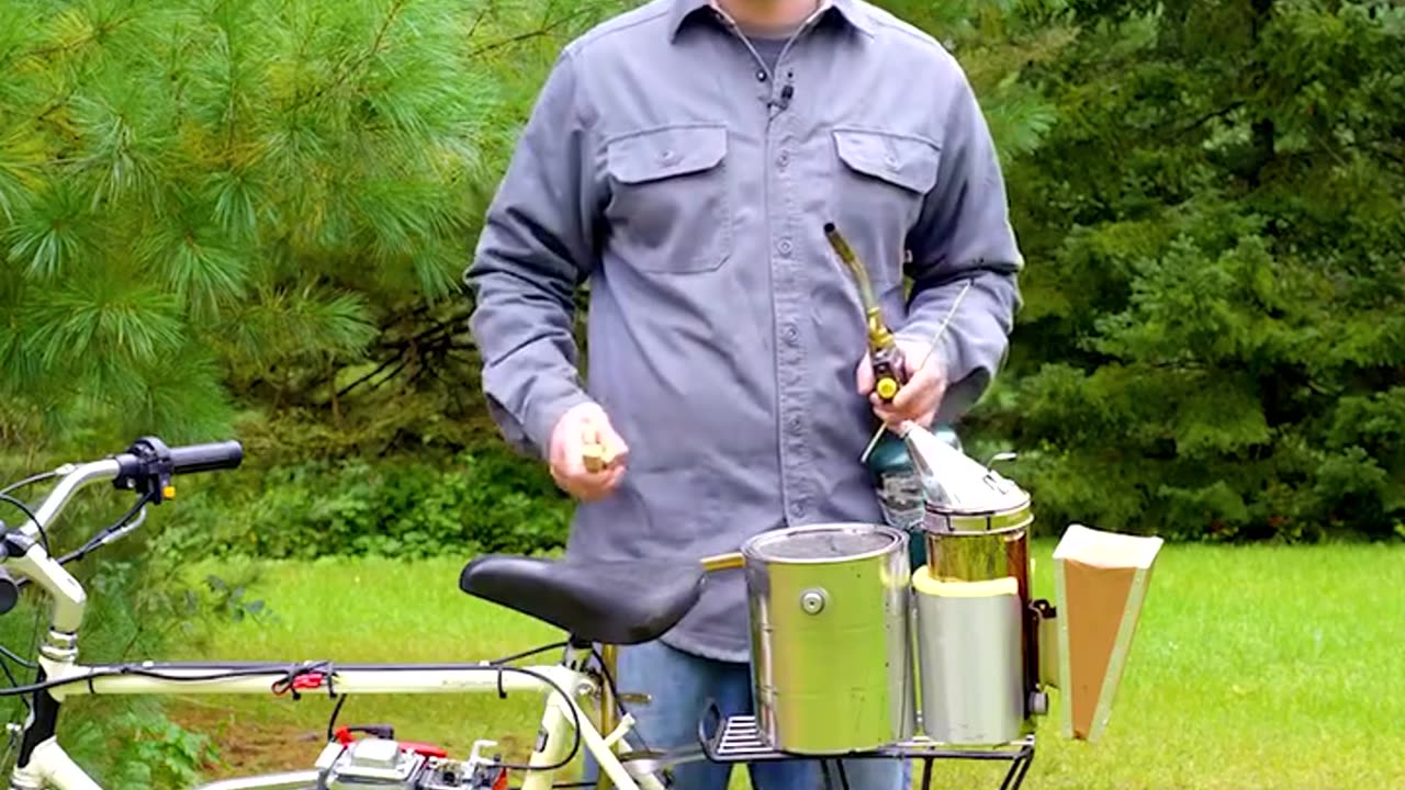 Running a Gasoline Engine on Firewood