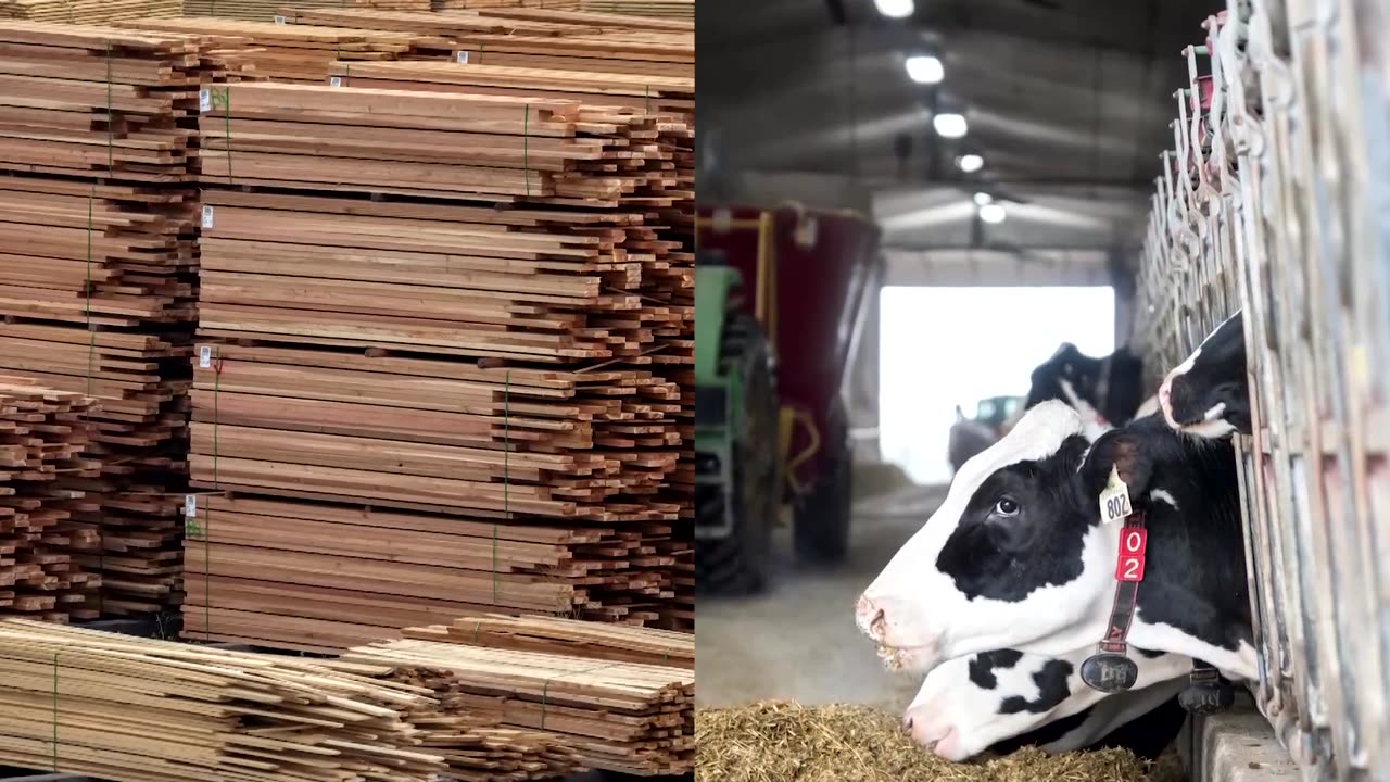 Trump threatens Canada with tariffs on dairy and lumber