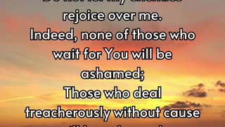 Psalm 25:1-3