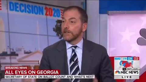 Secretary of State Brad Raffensperger — November 4, 2020, Admitted Trump won the state of Georgia