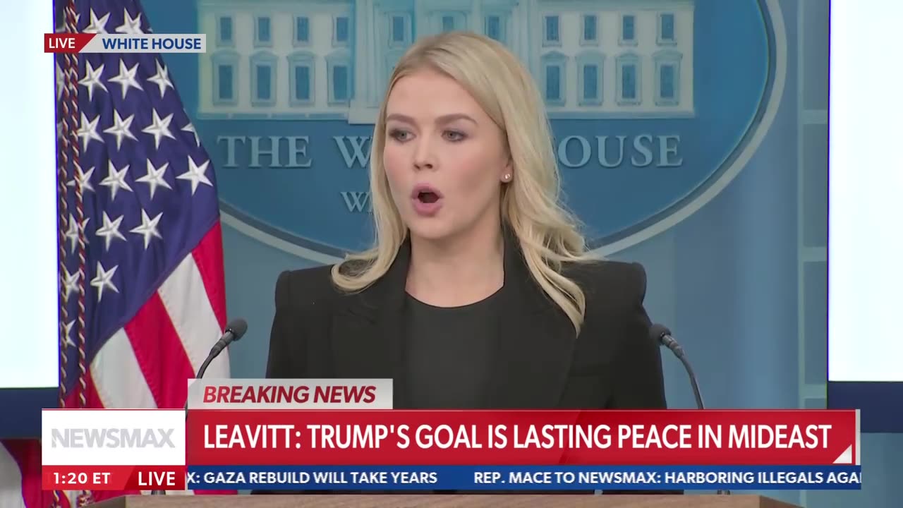 Karoline Leavitt: Trump made Gaza ethnic cleansing proposal with 'humanitarian heart'