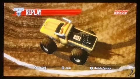 Bulldozer in Monster Jam Path Of Destruction