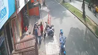 Robo de moto en Bucaramanga