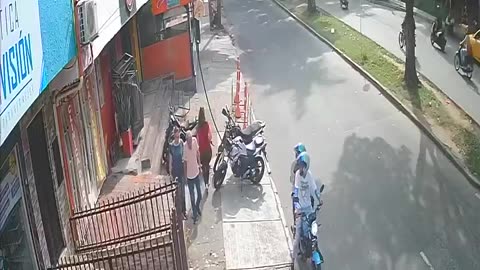 Robo de moto en Bucaramanga