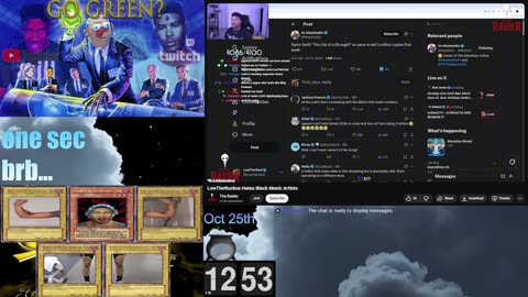 Laughing at lolcows 🍿|| Restreaming Lowtiergod after some videos || October 26th