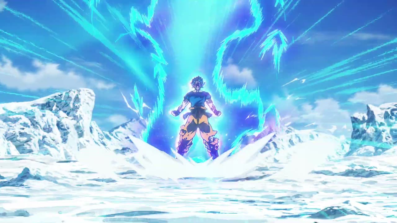 Goku SSJ Blue Transformation - Dragon Ball Super Broly