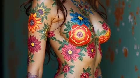 Body Paint Reveal Women Embracing Creativity and Confidence